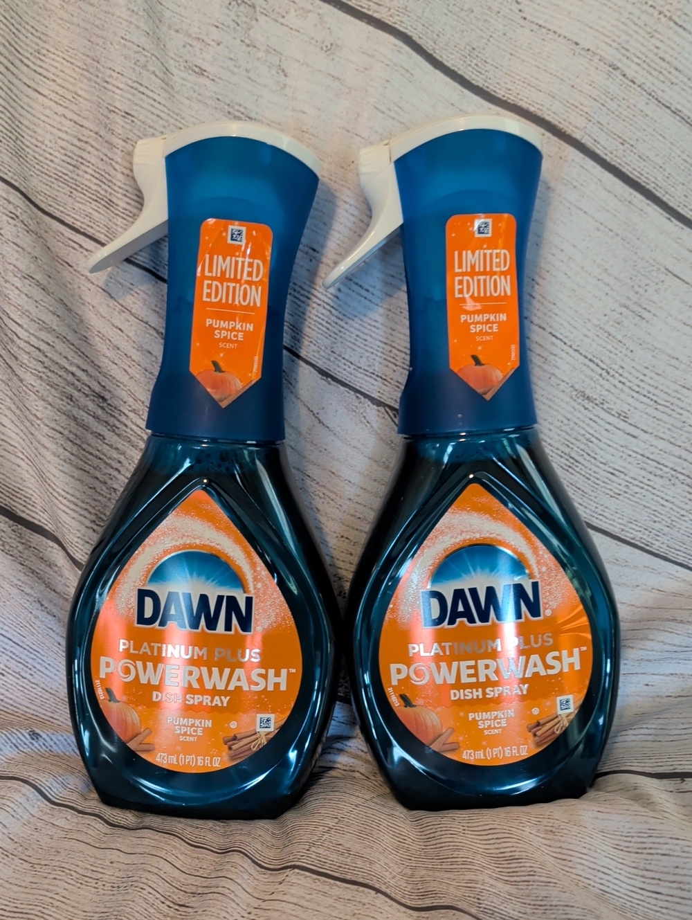 Platinum Plus Powerwash Dish Spray — Blue (Pumpkin Spice Limited Edition)